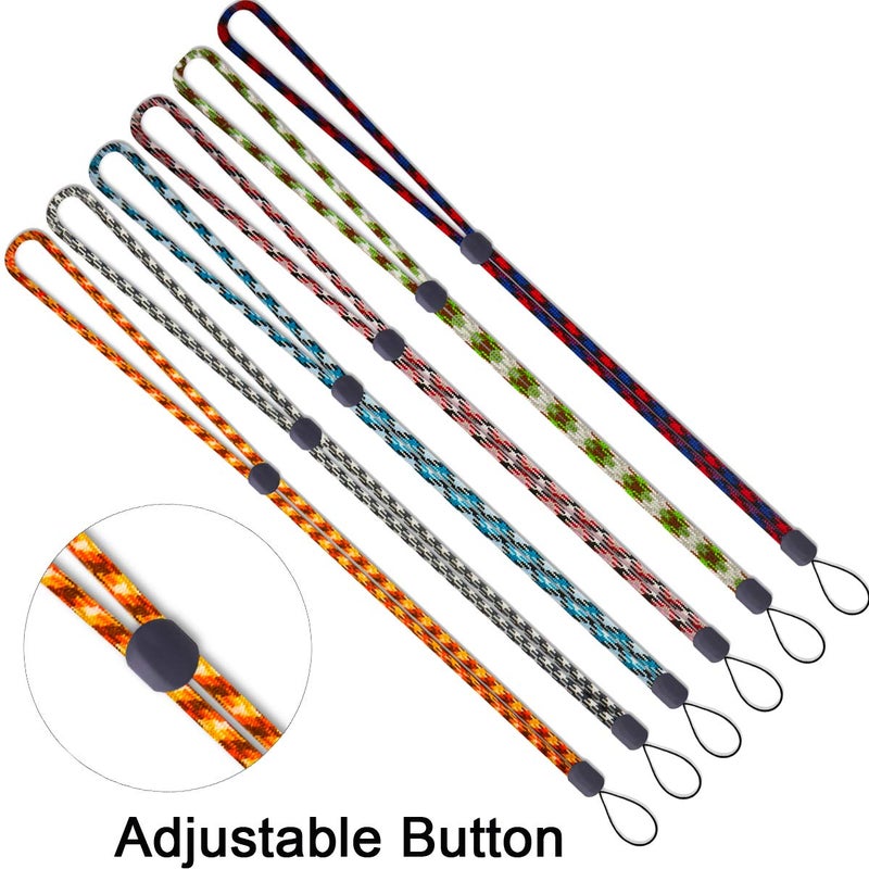 Foshine 6 Pack Adjustable Lanyard 6 Colors Neck Lanyards Straps Long For Pen ID Badge Holder Keys Office Cute Cruise Colourful - Image 3